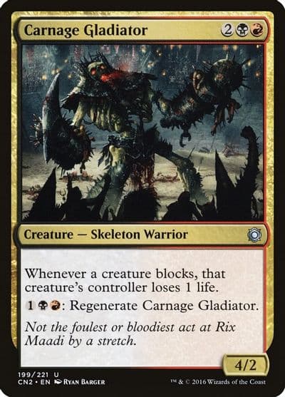 Carnage Gladiator Conspiracy: Take the Crown Magic card
