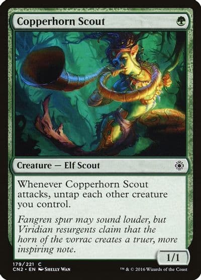 Copperhorn Scout Conspiracy: Take the Crown Magic card