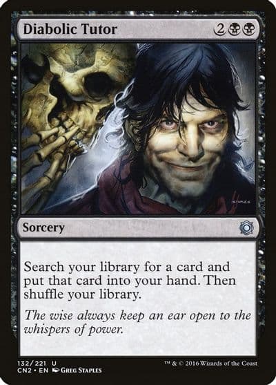 Diabolic Tutor Conspiracy: Take the Crown Magic card