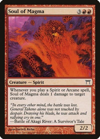 Soul of Magma Champions of Kamigawa Magic card