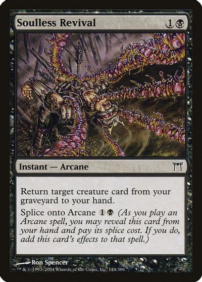 Soulless Revival Champions of Kamigawa Magic card