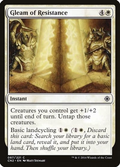 Gleam of Resistance Conspiracy: Take the Crown Magic card