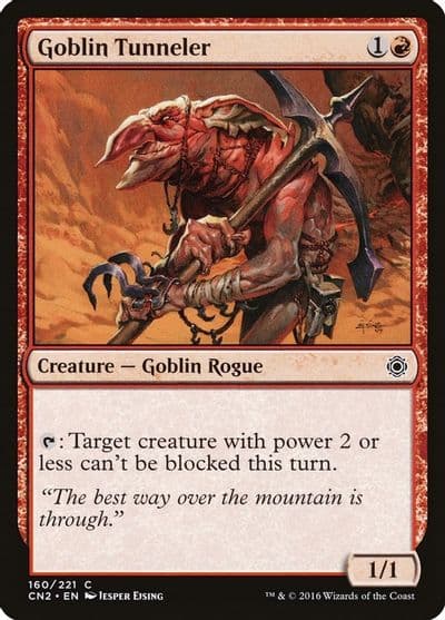 Goblin Tunneler Conspiracy: Take the Crown Magic card