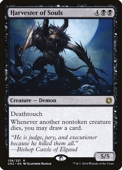 Harvester of Souls Conspiracy: Take the Crown Magic card