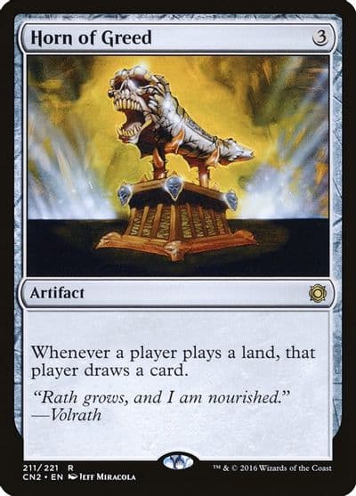 Horn of Greed Conspiracy: Take the Crown Magic card
