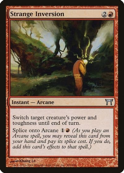 Strange Inversion Champions of Kamigawa Magic card