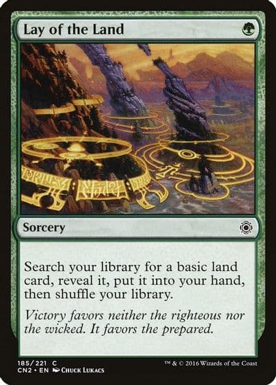 Lay of the Land Conspiracy: Take the Crown Magic card
