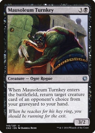 Mausoleum Turnkey Conspiracy: Take the Crown Magic card
