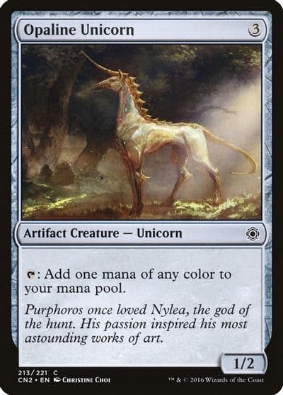 Opaline Unicorn Conspiracy: Take the Crown Magic card