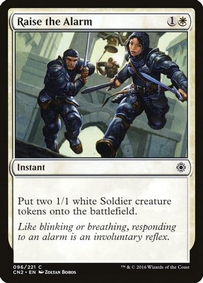 Raise the Alarm Conspiracy: Take the Crown Magic card