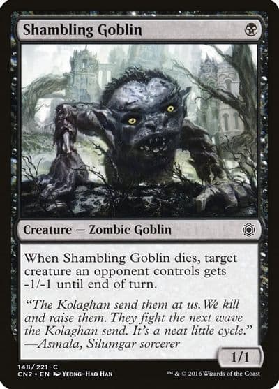 Shambling Goblin Conspiracy: Take the Crown Magic card