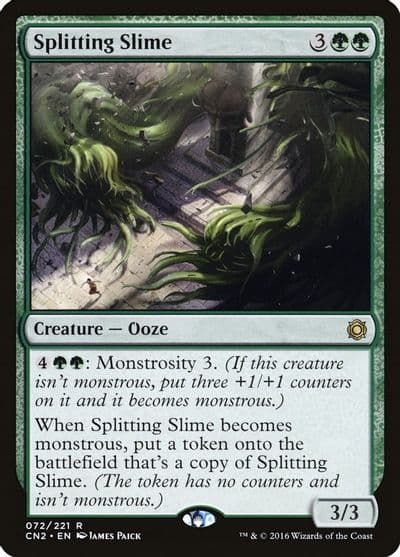 Splitting Slime Conspiracy: Take the Crown Magic card