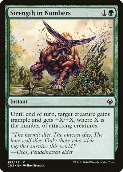 Strength in Numbers Conspiracy: Take the Crown Magic card