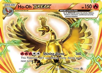 Ho-Oh BREAK XY Promos Pokemon card