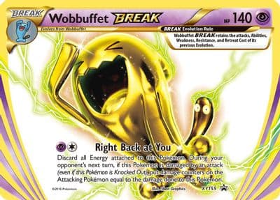 Wobbuffet BREAK XY Promos Pokemon card