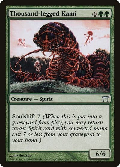 Thousand legged Kami Champions of Kamigawa Magic card