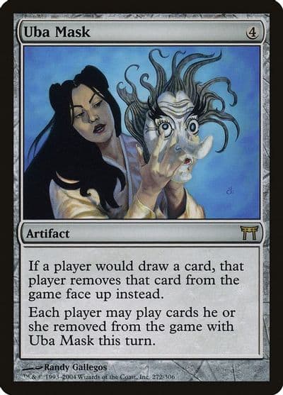 Uba Mask Champions of Kamigawa Magic card