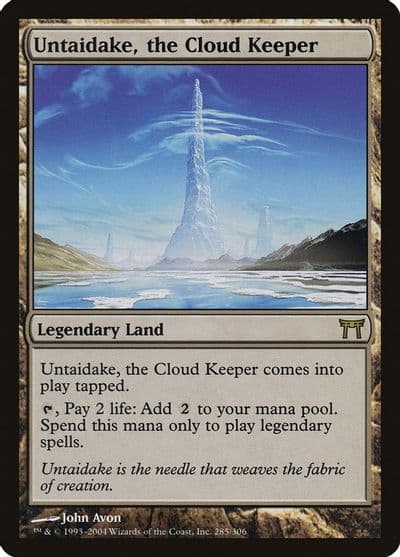 Untaidake the Cloud Keeper Champions of Kamigawa Magic card