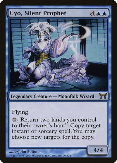 Uyo Silent Prophet Champions of Kamigawa Magic card