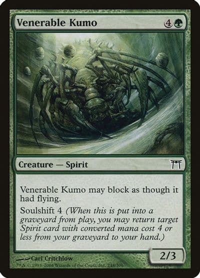Venerable Kumo Champions of Kamigawa Magic card