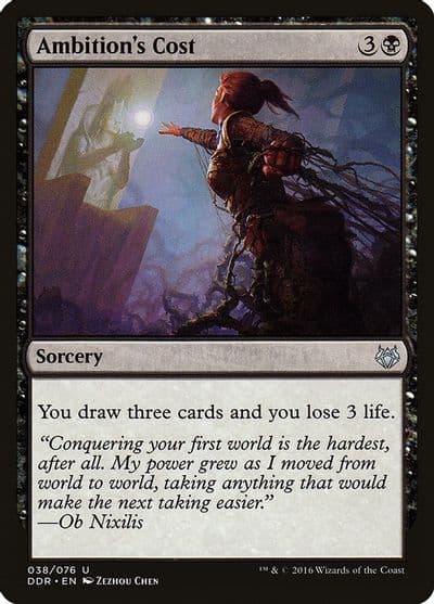 Ambitions Cost Duel Decks: Nissa vs. Ob Nixilis Magic card