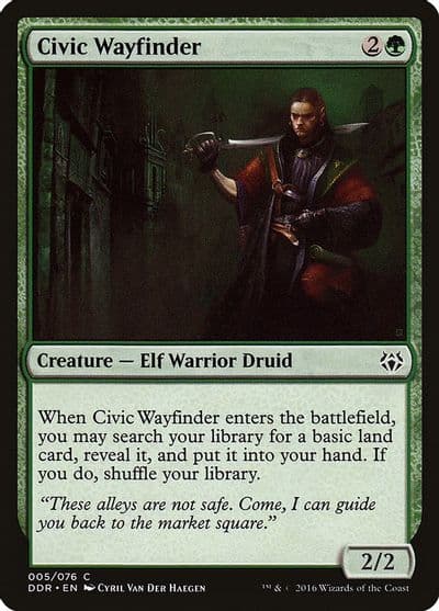 Civic Wayfinder Duel Decks: Nissa vs. Ob Nixilis Magic card