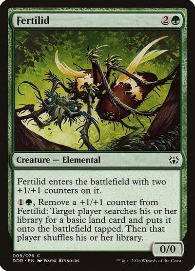 Fertilid Duel Decks: Nissa vs. Ob Nixilis Magic card