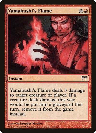 Yamabushis Flame Champions of Kamigawa Magic card