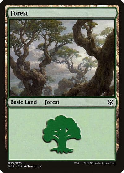 Forest 035 Duel Decks: Nissa vs. Ob Nixilis Magic card