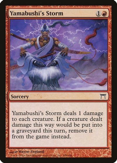 Yamabushis Storm Champions of Kamigawa Magic card