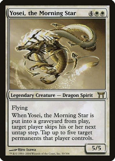 Yosei the Morning Star Champions of Kamigawa Magic card