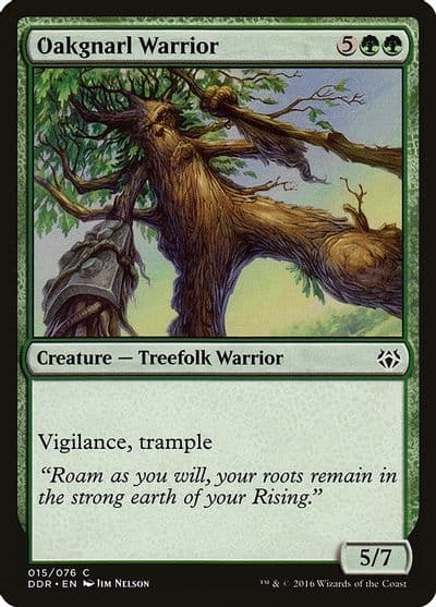 Oakgnarl Warrior Duel Decks: Nissa vs. Ob Nixilis Magic card