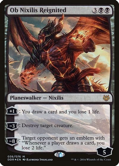 Ob Nixilis Reignited Duel Decks: Nissa vs. Ob Nixilis Magic card