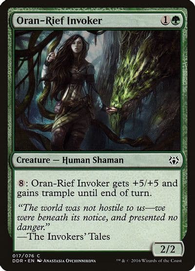 Oran Rief Invoker Duel Decks: Nissa vs. Ob Nixilis Magic card