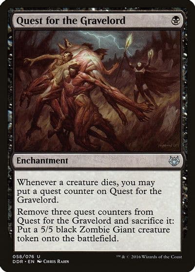 Quest for the Gravelord Duel Decks: Nissa vs. Ob Nixilis Magic card