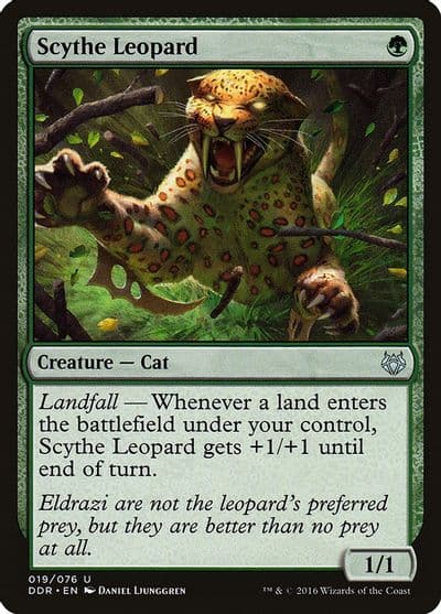 Scythe Leopard Duel Decks: Nissa vs. Ob Nixilis Magic card