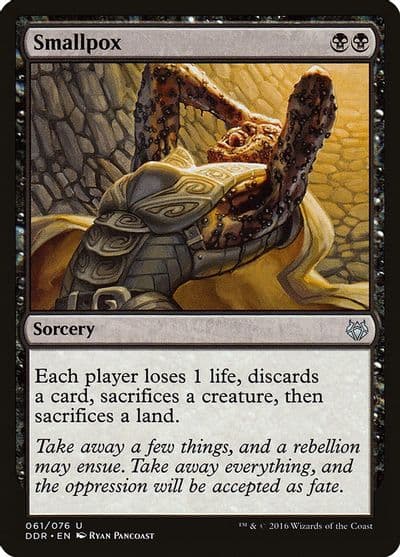 Smallpox Duel Decks: Nissa vs. Ob Nixilis Magic card
