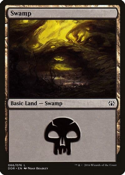 Swamp 066 Duel Decks: Nissa vs. Ob Nixilis Magic card