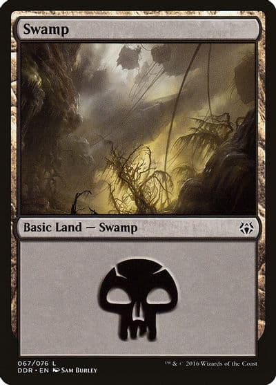 Swamp 067 Duel Decks: Nissa vs. Ob Nixilis Magic card