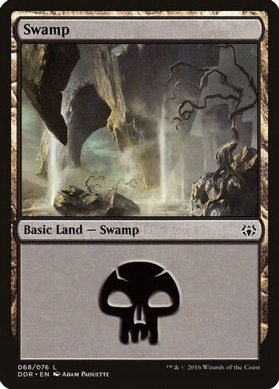 Swamp 068 Duel Decks: Nissa vs. Ob Nixilis Magic card