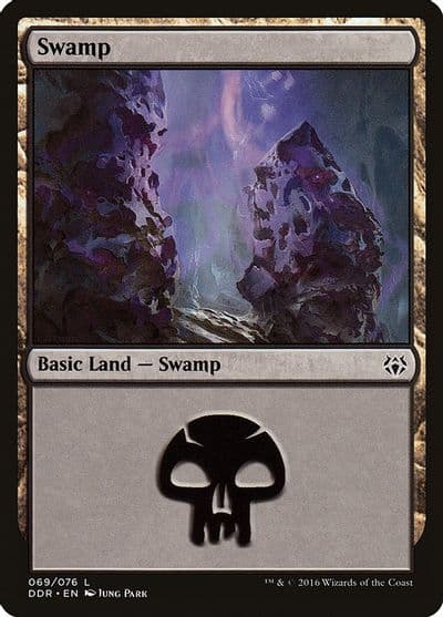 Swamp 069 Duel Decks: Nissa vs. Ob Nixilis Magic card