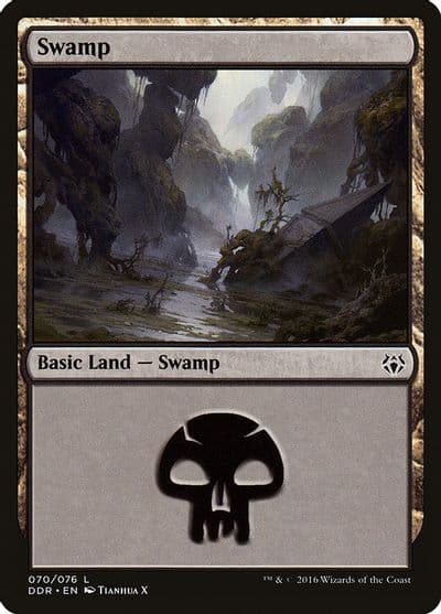 Swamp 070 Duel Decks: Nissa vs. Ob Nixilis Magic card