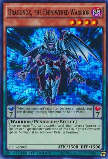 Dragonox the Empowered Warrior 2016 Mega-Tins Yu-Gi-Oh! card