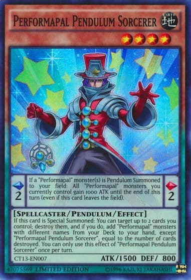 Performapal Pendulum Sorcerer 2016 Mega-Tins Yu-Gi-Oh! card