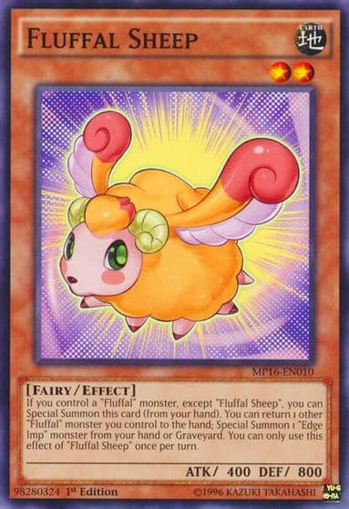 Fluffal Sheep 2016 Mega-Tins Mega Pack Yu-Gi-Oh! card