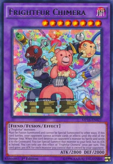Frightfur Chimera 2016 Mega-Tins Mega Pack Yu-Gi-Oh! card
