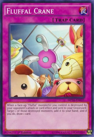 Fluffal Crane 2016 Mega-Tins Mega Pack Yu-Gi-Oh! card
