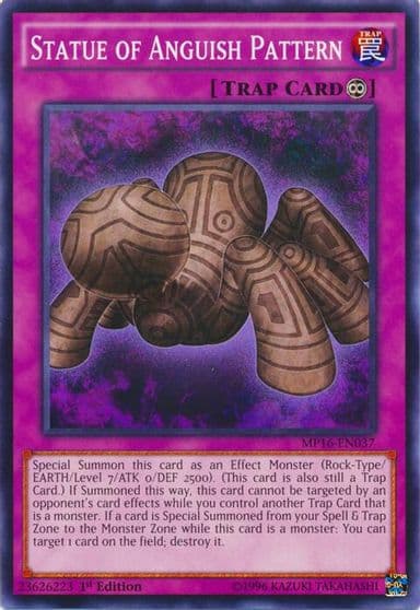 Statue of Anguish Pattern 2016 Mega-Tins Mega Pack Yu-Gi-Oh! card