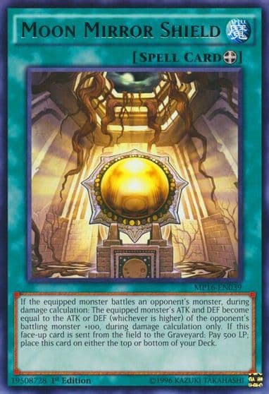 Moon Mirror Shield 2016 Mega-Tins Mega Pack Yu-Gi-Oh! card