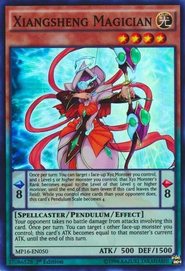 Xiangsheng Magician 2016 Mega-Tins Mega Pack Yu-Gi-Oh! card
